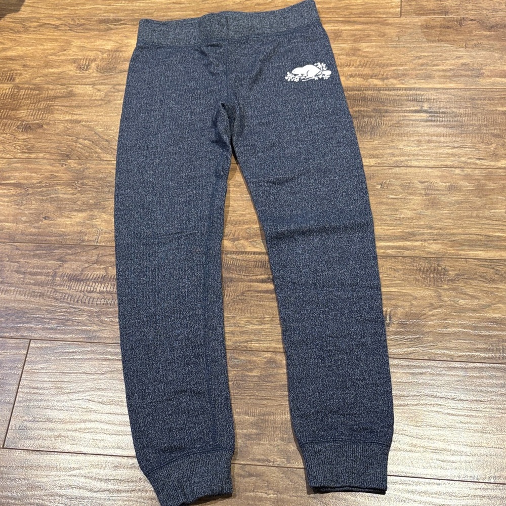 Roots Kids heathered blue skinny Joggers